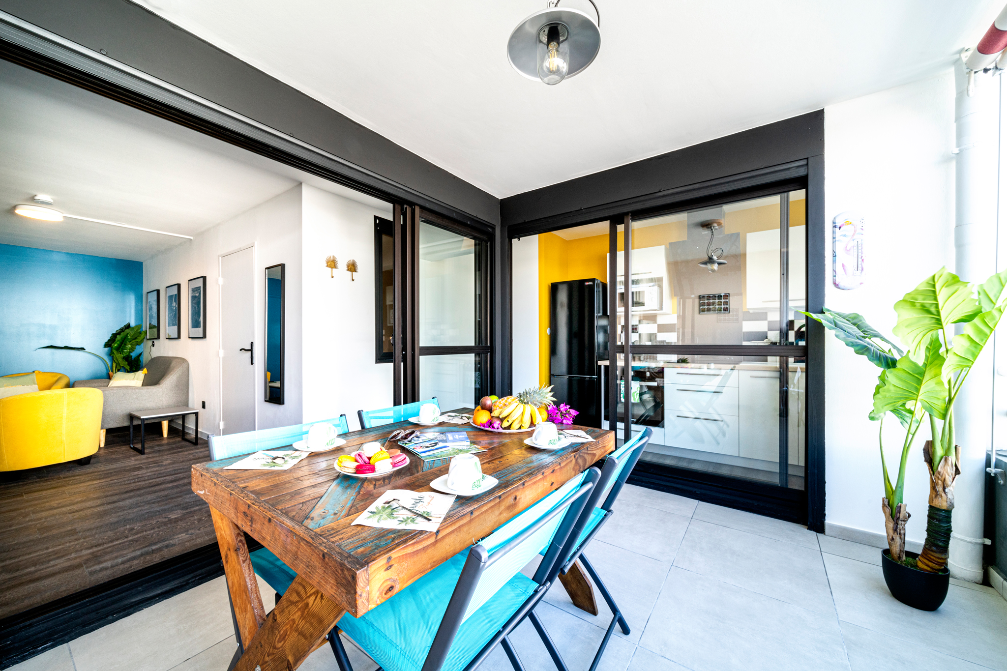 vacances reunion saint pierre dina run terrasse petit dejeuner